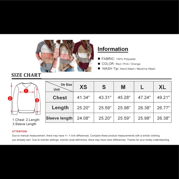 2020 Autumn Striped Sweaters - Picture 5 of 5